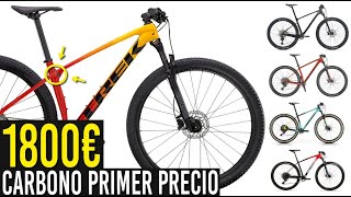 ANÁLISIS COMPARATIVO 5 MTB CARBONO PRIMER PRECIO 2021  DANIEL RACE [upl. by Otrevlig]