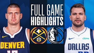 NUGGETS at MAVERICKS  FULL GAME HIGHLIGHTS  March 17 2024 [upl. by Saretta]