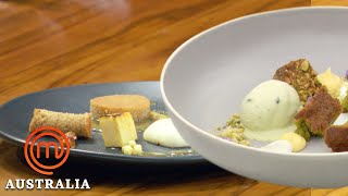 The Best Dishes You Can Cook For Pistachio Day  MasterChef Australia  MasterChef World [upl. by Nickola853]