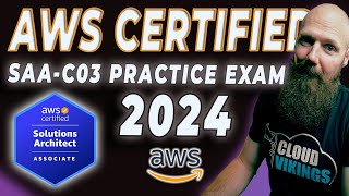 AWS SAAC03 PRACTICE EXAM QUESTIONS  Master the AWS Solutions Architect Associate Exam in 2024 [upl. by Ecar662]