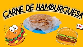 CARNE PARA HAMBURGUESA [upl. by Einhpets294]