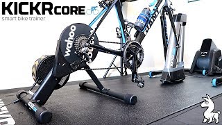 Wahoo Kickr CORE Smart Trainer Details  Unboxing  Setup  Ride Review [upl. by Dlorrej]