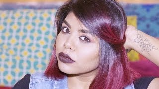 How To Colour And Style Hair  Ombre  At Home  For Indian Skin Tone [upl. by Cherrita]