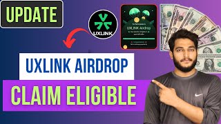 Uxlink Airdrop Complete Profile to Claim Airdrop  Uxlink Airdrop Free 2024 [upl. by Ydaf424]