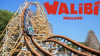 Walibi Holland Vlog  May 2023  RIDING MY FIRST EVER RMC [upl. by Nahseez]