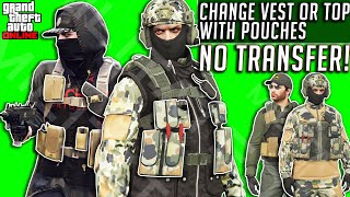 GTA 5 Online Change VestTop With Pouches PATCHED [upl. by Lebasy880]