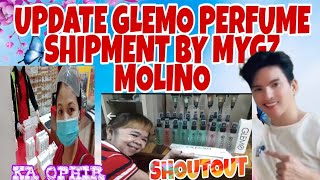 SHIPMENT UPDATE OF GLEMO PERFUME MADE BY OUR VERY OWN MygzMolinovlogs SHOUTOUT MAHMYGZ TEAMS [upl. by Bald845]