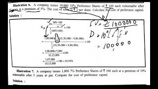 Cost of Redeemable Preference Share Capital [upl. by Auhsuj]