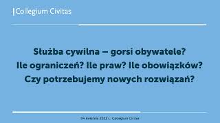 SŁUŻBA CYWILNA – GORSI OBYWATELE [upl. by Selma]