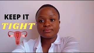 How To Tighten your vagina amp keep it tight howtogetbacktight howtogetridofbadordor womenhealth [upl. by Lach]