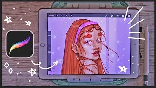 Old Procreate Drawing Tutorial ✨ [upl. by Agate958]