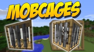 MOBCAGES Mod De Jaulas Para Animales  Minecraft Mod 1710 [upl. by Tavis142]