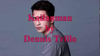 kailanman by Dennis Trillo Karaoke [upl. by Alek]