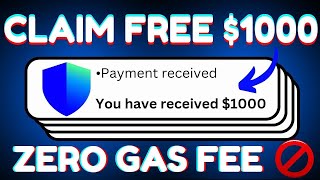 Claim Free 1000 Airdrop on Trust Wallet Without Gas Fees  Crypto AirDrop News [upl. by Ailema423]