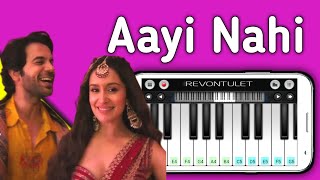 Aayi Nahi Song Piano Tutorial  Stree 2  Walk Band Cover  Jays Piano [upl. by Arreyt709]