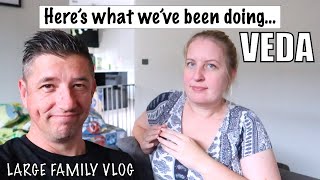 BACK for VEDA Catching Up  Large Family of 13 Daily Vlog [upl. by Lizned]