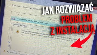 Jak naprawić problem z instalacją Windows 10 na dysku  partycji [upl. by Batchelor365]