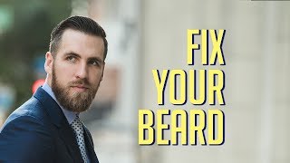 How to Grow a Beard or Fix a Patchy Beard  Mens Grooming 2018  Gents Lounge [upl. by Mauve]