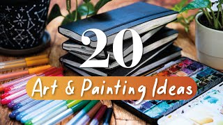 10 Creative painting ideas That are another level  Easy Tips amp Hacks to draw  Acrylic Painting [upl. by Nnyltiac]