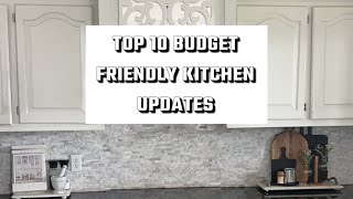 10 budget friendly ways to update a kitchen diy tutorial kitchen kitchen kitchenremodel [upl. by Scriven]