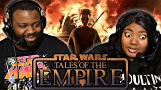 Tales of the Empire  Official Trailer REACTION 🧑🏾‍💻‼️  Star Wars [upl. by Ellohcin]