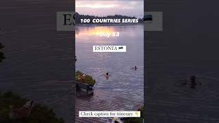 Day 53 100countriesseries travel estonia traveldestinations [upl. by Acenahs]