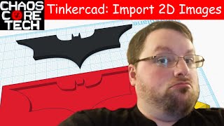 How to Turn 2D Images into 3D Objects  Tinkercad Tutorial [upl. by Remy310]