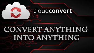 How to convert any file type  CloudConvert [upl. by Noiwtna]