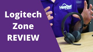 Logitech Zone Wireless Bluetooth Headset Review [upl. by Scarface]