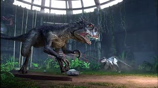 Blue vs Scorpius Rex Jurassic World Camp Cretaceous [upl. by Helve]