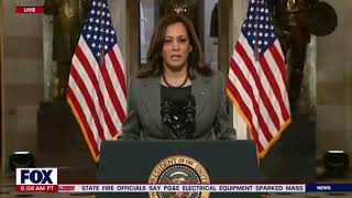 Kamala Harris quotJanuary 6th worse than 911 and Pearl Harborquot [upl. by Nino]