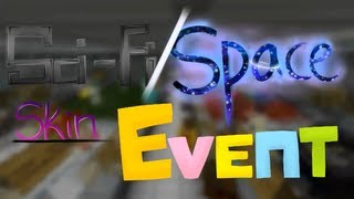 Scifi  Space skin event on CraftedMovie server [upl. by Nekciv]