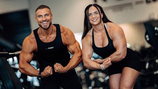 You Must Feel Small MUSCLE Melinda Lindmark Hailey McGrath  FBB TALL Woman [upl. by Atinek208]