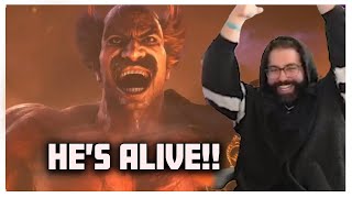 NAH HED LIVE  Koes Tekken 8 Heihachi Reveal Trailer Reaction [upl. by Salman444]