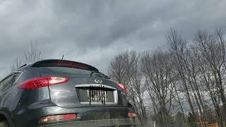 Infiniti ex35 exhaust delete cold start [upl. by Nosaes987]