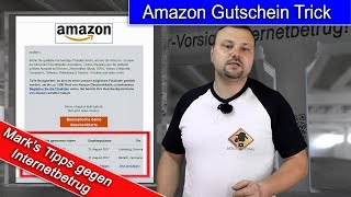 Achtung Betrugsmasche Der Trick mit dem versprochenen Amazon Gutschein [upl. by Jemina]