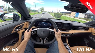 MG HS 2025 POV Test drive City  Highway 15 170 HP 7DCT [upl. by Row]