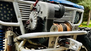 Warn 8274 winch rebuild and motor upgrade [upl. by Bidle]