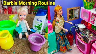 Barbie Girl morning RoutineBarbie show tamil [upl. by Teerpnam]