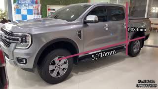 2024 Ford NextGen Ranger XLT 20L 4x2 6AT  Aluminum Metallic  Walk Around [upl. by Lladnarc116]