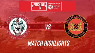 Highlights  Ashton United Vs Mickleover Sports  18122021 [upl. by Adelice]