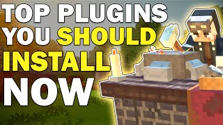 10 Essential Plugins for Your Minecraft Server Boost Performance amp Fun minecraftplugins [upl. by Dearr]