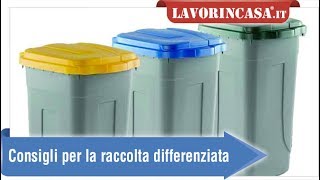 Consigli per la raccolta differenziata [upl. by Manella]