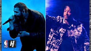 Post Malone amp 21 Savage Performance  2023 NBA AllStar Game [upl. by Gemina13]