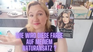 Loreal Preference 71 wie wird diese Haarfarbe auf meinem Naturansatz [upl. by Limoli129]