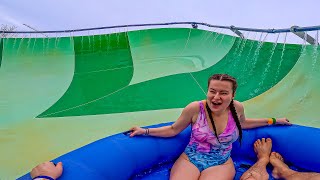 XTREME Raft WaterSlide at Bellewaerde Aquapark [upl. by Nason266]