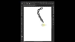 How to Make Chain Brush in Photoshop😱 photoshop shorts youtubeshorts photoshoptutorial [upl. by Iila945]