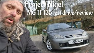 MG TF 135 test drivereview A 2nd review of this fantastic car [upl. by Einehpets]