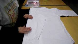 How to Fold a Long Sleeved Shirt [upl. by Stedt]