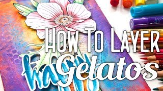 How to Layer Gelatos Tutorial PLUS 6 Ways With Gelatos [upl. by Cordey]